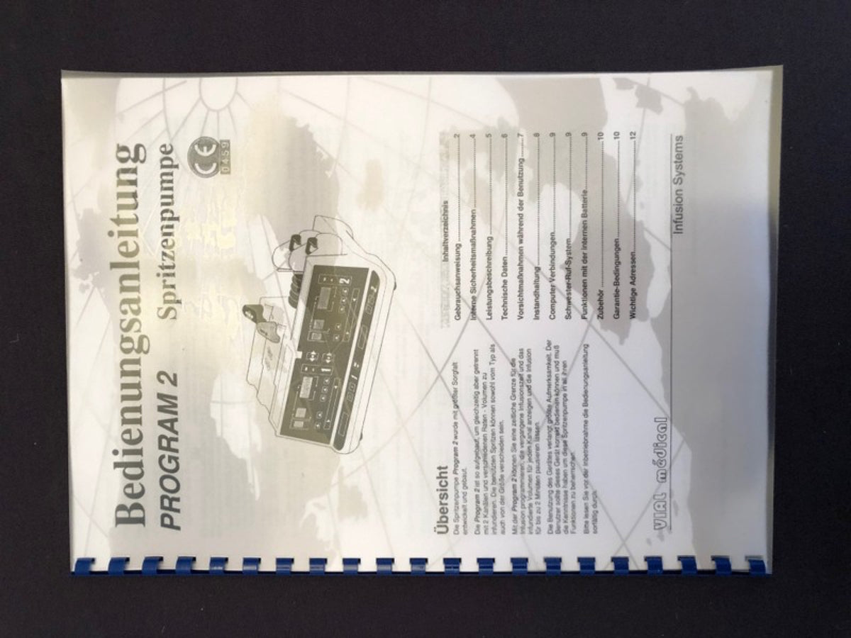 FRESENIUS VIAL Program 2 - Doppelspritzenpumpe